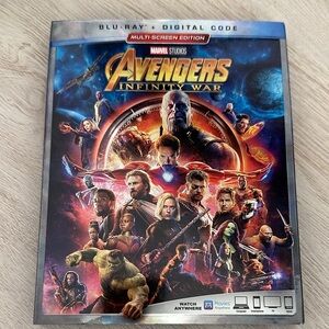 Avengers Infinity War Blu-ray